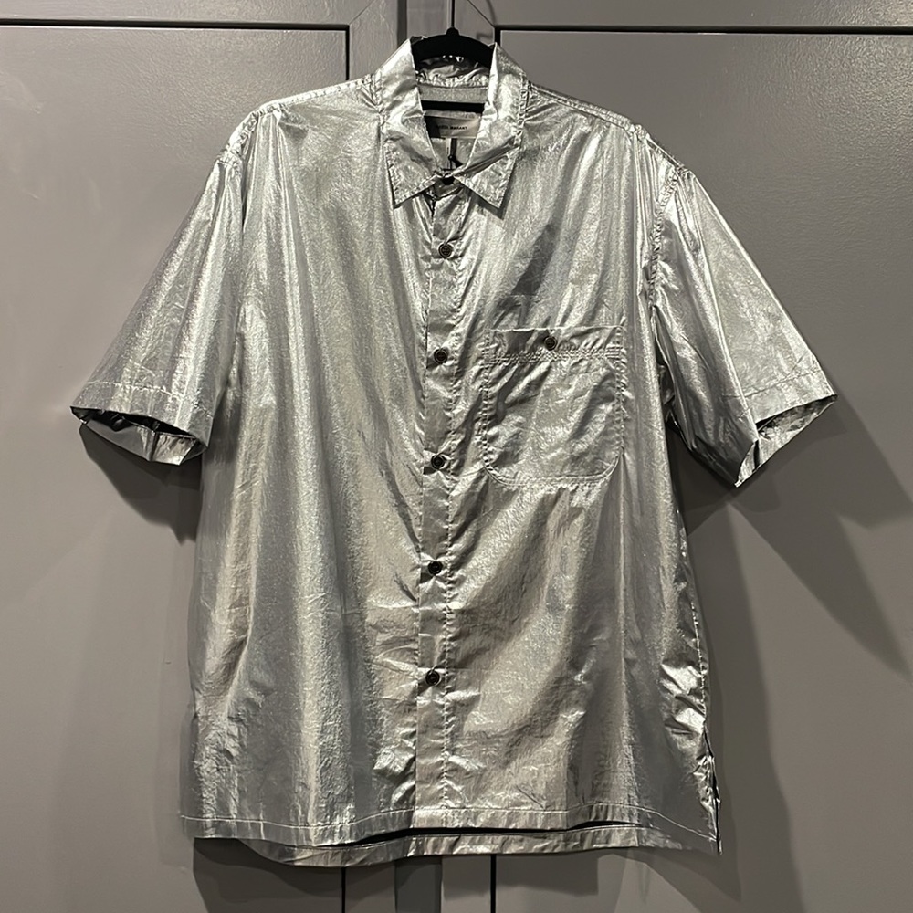 ISABEL MARANT GARRY SILVER SHIRT